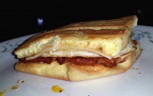 egg breakfast sandwich