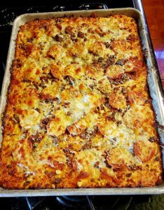 Zero Carb pizza