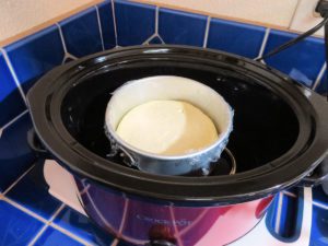 Crockpot cheesecake