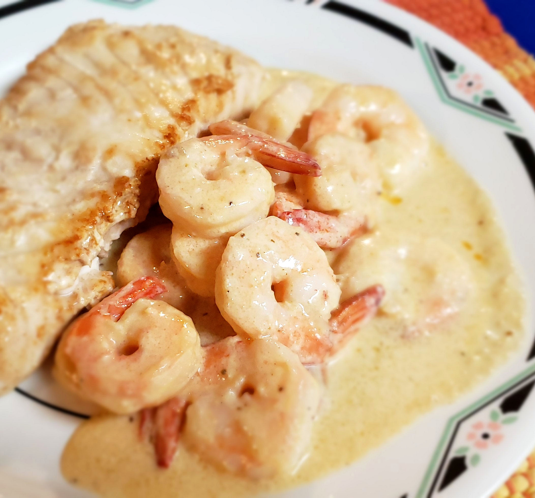 Zero Carb Shrimp in Seafood Alfredo Sauce Recipe | Zero Carb Health